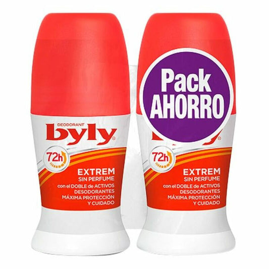 Roll-On Deodorant Extrem Byly (2 uds)