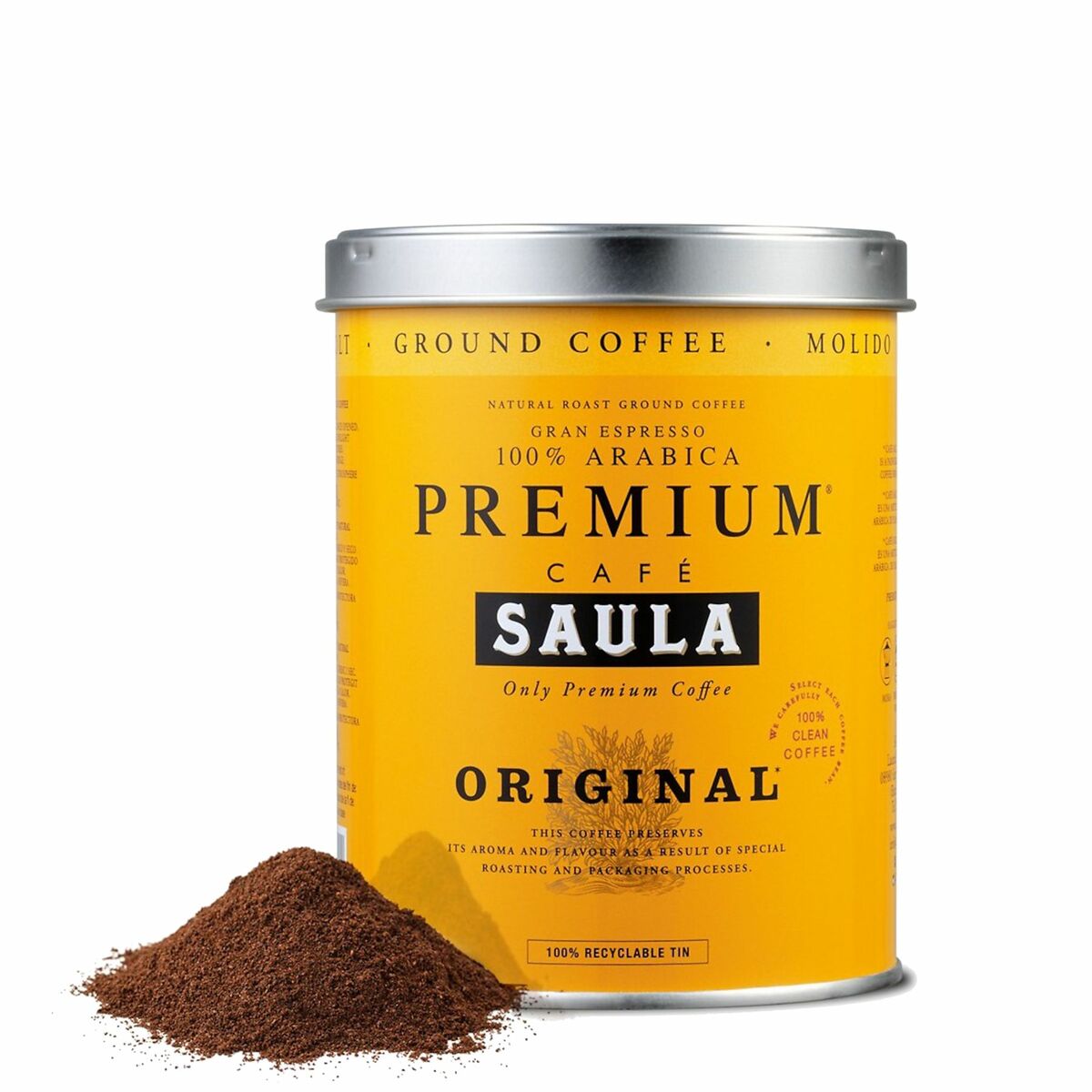 Ground coffee Saula Original