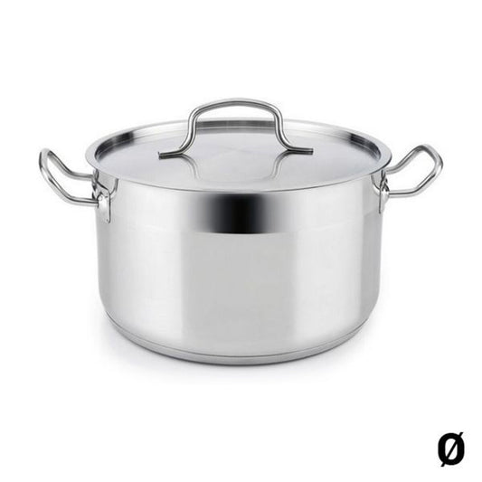 Casserole with Lid Quid Azzero Metal Steel