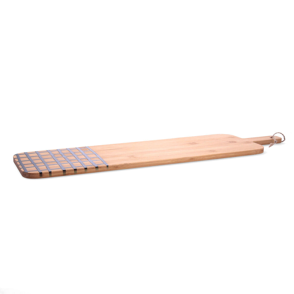 Serving board Bidasoa Zigzag Brown Wood 55 x 16 x 1 cm