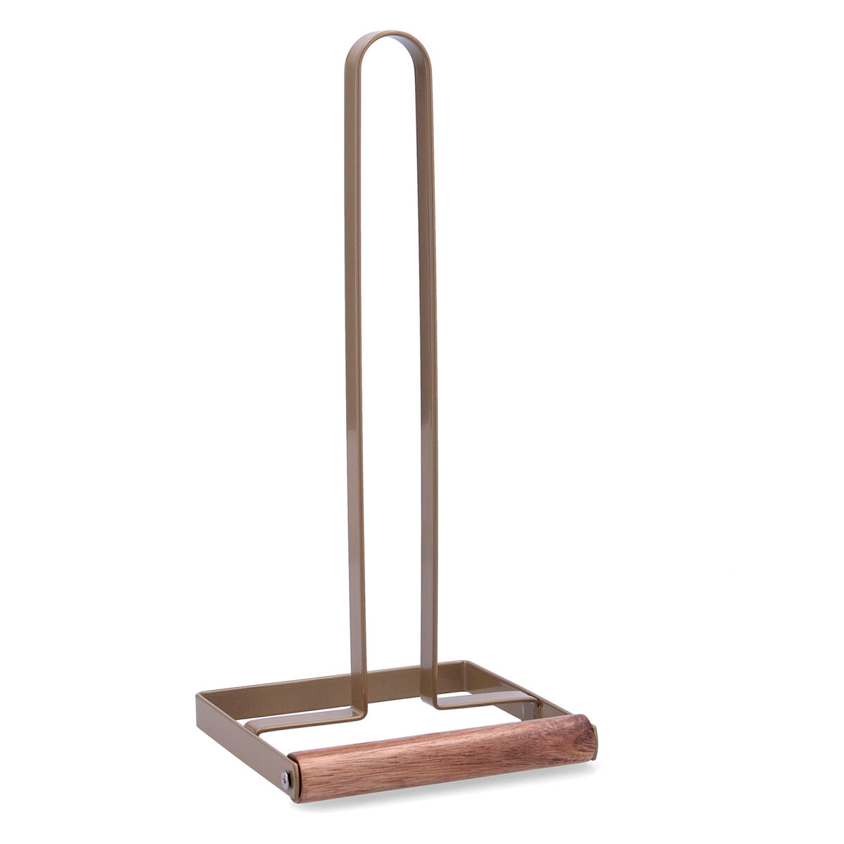 Kitchen Paper holder Bidasoa Tiara Steel Copper 15 x 32 cm