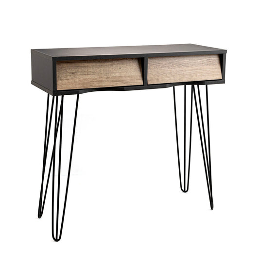 Side table Vinthera Moa Brown Grey 80 x 76 x 30 cm