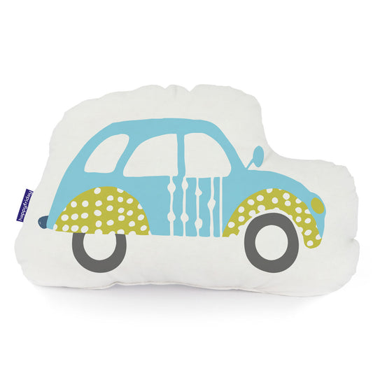 Cushion HappyFriday Moshi Moshi Multicolour Car 40 x 30 cm HappyFriday