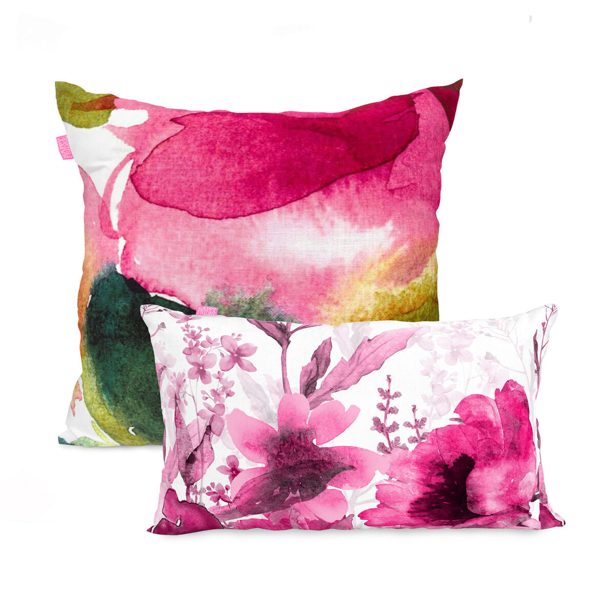 Set of cushion covers HappyFriday Cassia Multicolour 2 Pieces HappyFriday