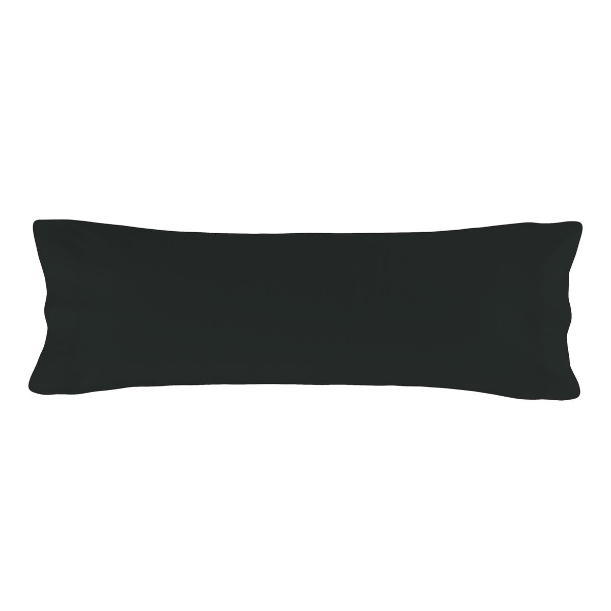 Pillowcase HappyFriday BASIC Black 45 x 155 cm HappyFriday