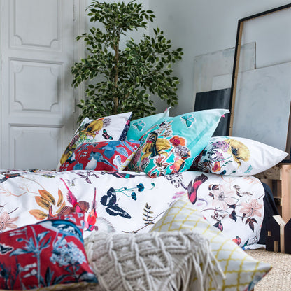 Nordic cover HappyFriday Birds of paradise Multicolour 155 x 220 cm HappyFriday