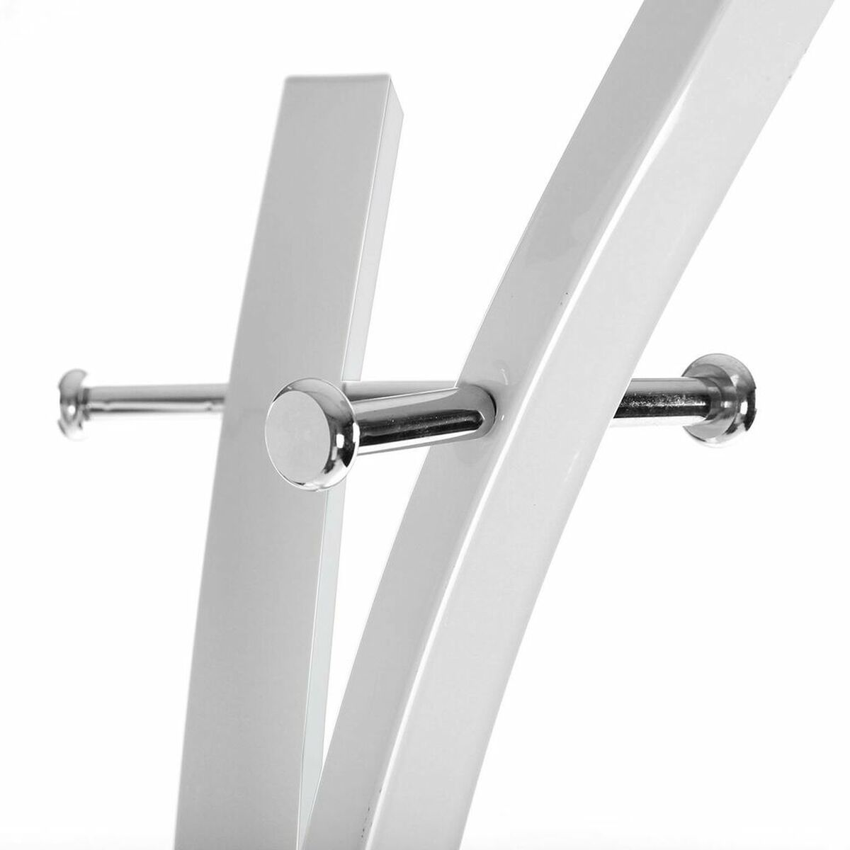 Coat rack Versa White Metal (58 x 175 x 58 cm)