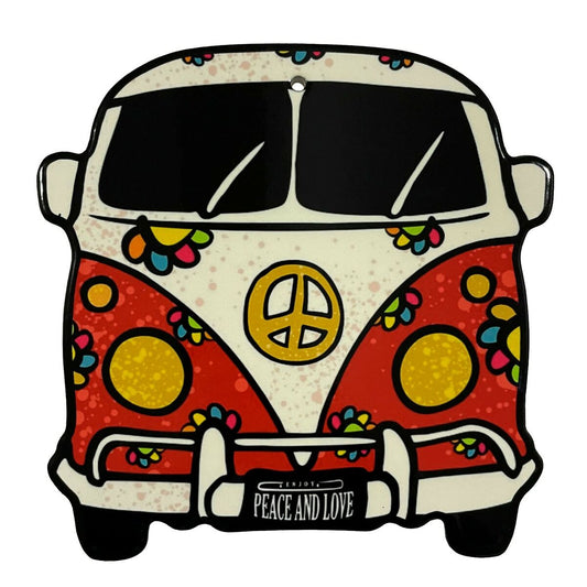 Table Mat Versa Peace and Love Van Ceramic 20 x 20 cm