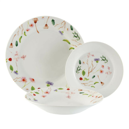 Dinnerware Set Versa Sansa Porcelain 18 Pieces