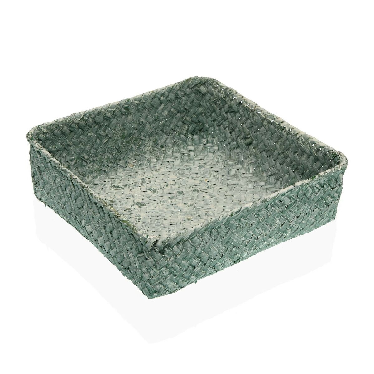 Napkin holder Versa Green Marine algae 19 x 5,5 x 19 cm