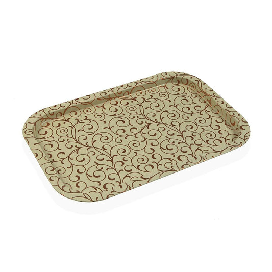 Tray Versa Serpentine Metal 32 x 1,5 x 34 cm