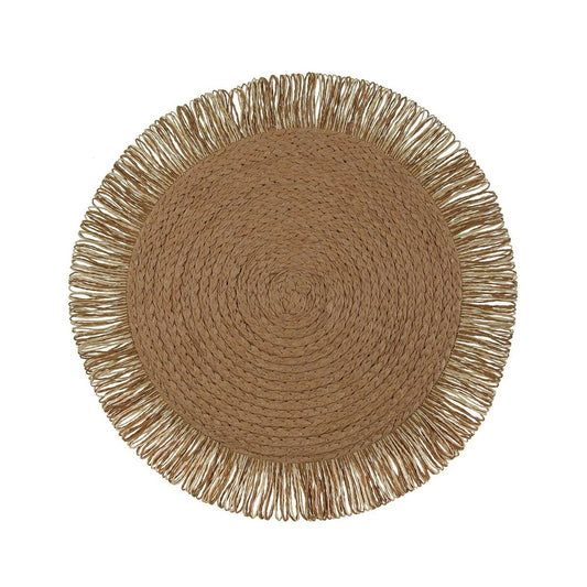 Table Mat Versa Brown Paper 38 x 38 cm