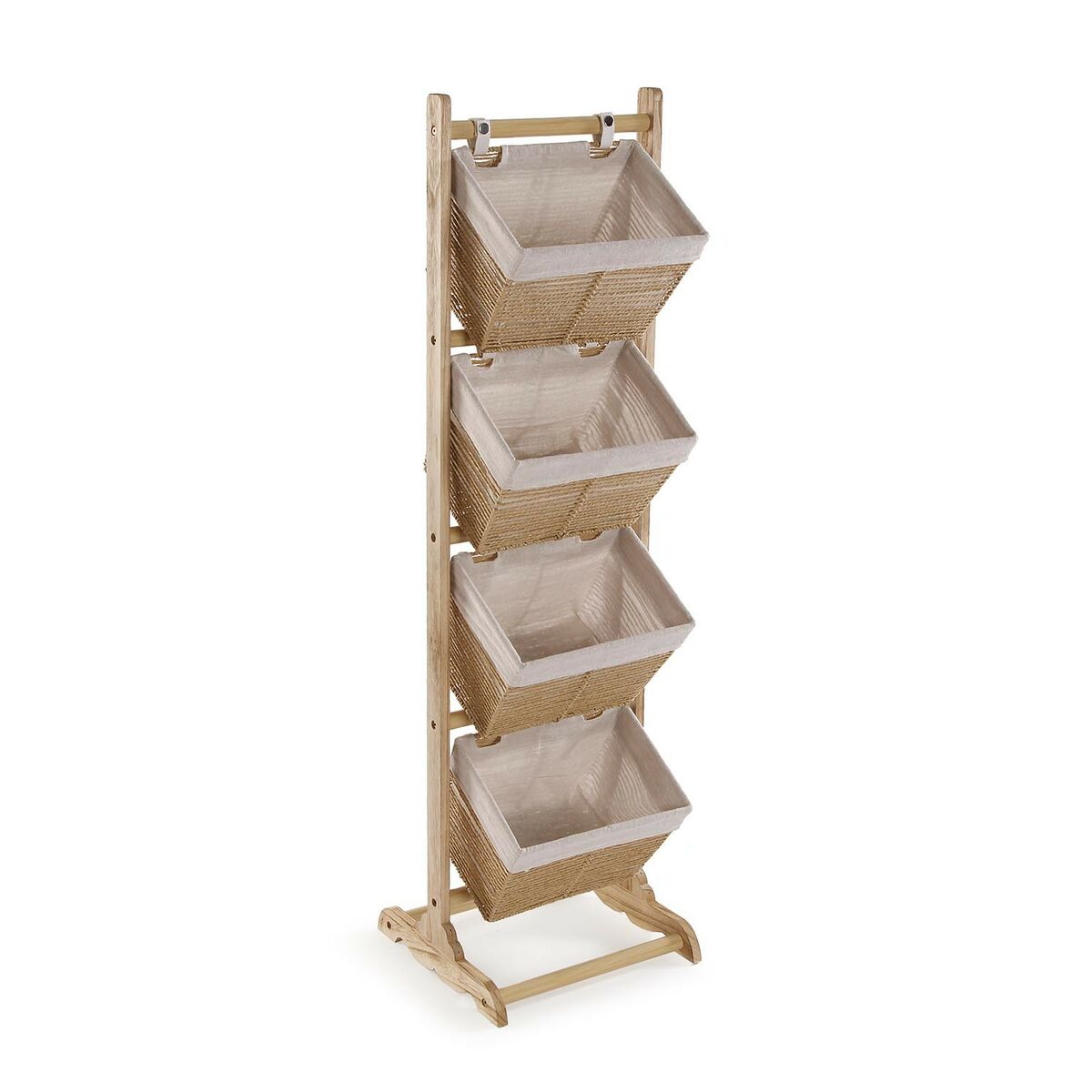 Bathroom Shelves Versa Zenit Brown 35 x 125 x 35 cm