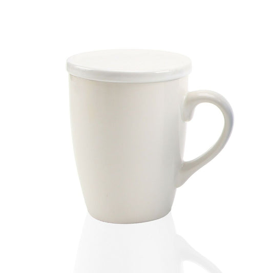 Cup with Tea Filter Versa White Versa