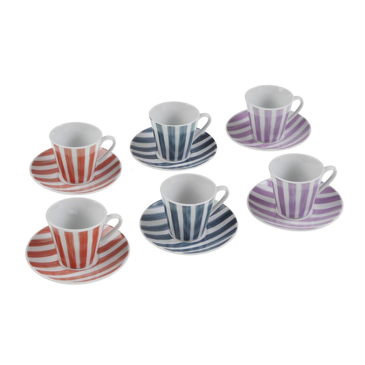 Piece Coffee Cup Set Versa Porcelain