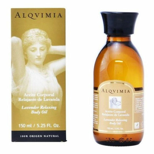 Relaxing Body Oil Lavender Oil Alqvimia (150 ml) byKim Alqvimia