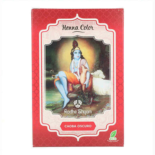 Semi-permanent Colourant Henna Radhe Shyam 2603104900 Mahogany (100 g) Radhe Shyam