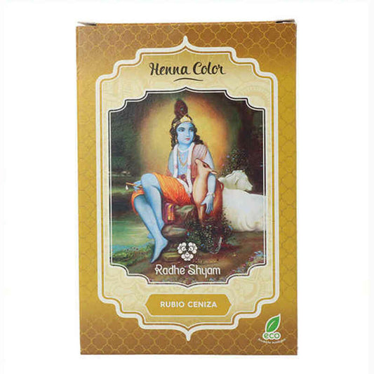 Semi-permanent Colourant Henna Radhe Shyam Shyam Henna Ash Blonde (100 g) Radhe Shyam