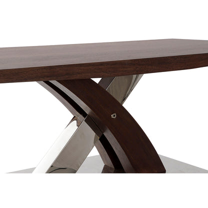 Dining Table DKD Home Decor Wood Steel 120 x 60 x 43,5 cm DKD Home Decor