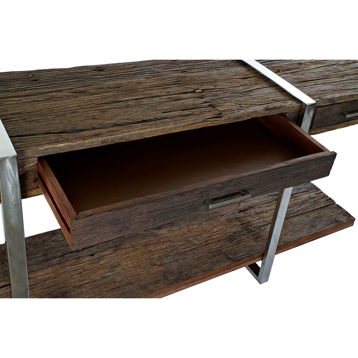 Console DKD Home Decor Wood Steel (180 x 44 x 75 cm)