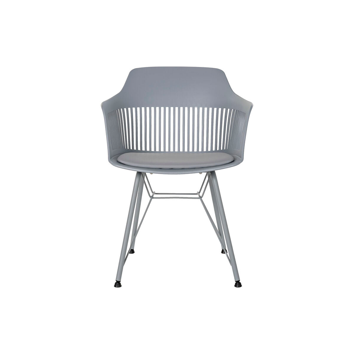 Chair DKD Home Decor Light grey 56 x 53 x 81 cm DKD Home Decor