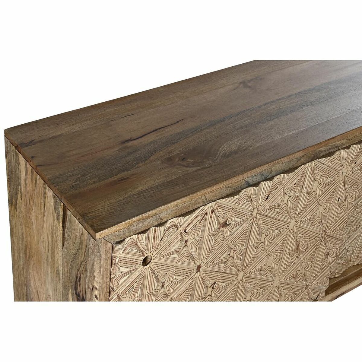 Sideboard DKD Home Decor Natural Mango wood Birch (160 x 45 x 85 cm)