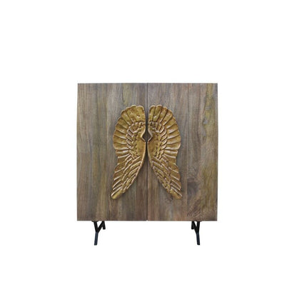 Sideboard DKD Home Decor Golden Brown Mango wood (100 x 45 x 120 cm)