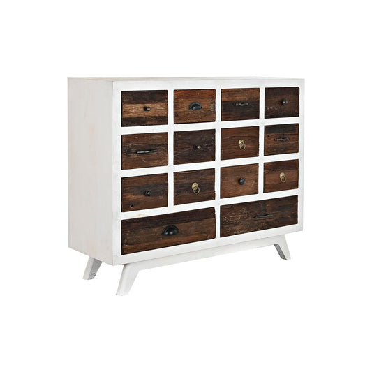 Chest of drawers DKD Home Decor Colonial Mango wood (109 x 37 x 90 cm)