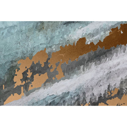 Painting Home ESPRIT Abstract 103 x 4,5 x 143 cm (2 Units) Home ESPRIT