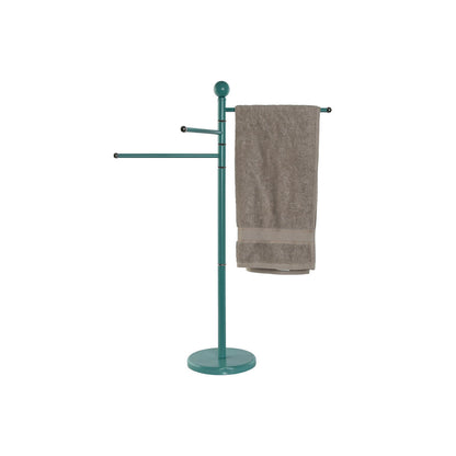 Free-Standing Towel Rack Home ESPRIT Beige Turquoise Metal 43 x 22 x 90 cm 2 Units Home ESPRIT