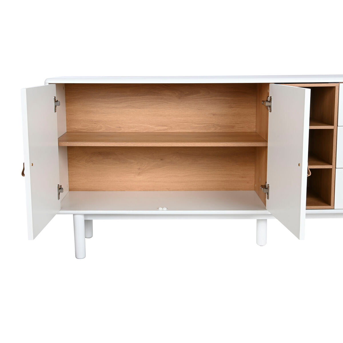 Sideboard Home ESPRIT White Natural 180 x 40 x 75 cm