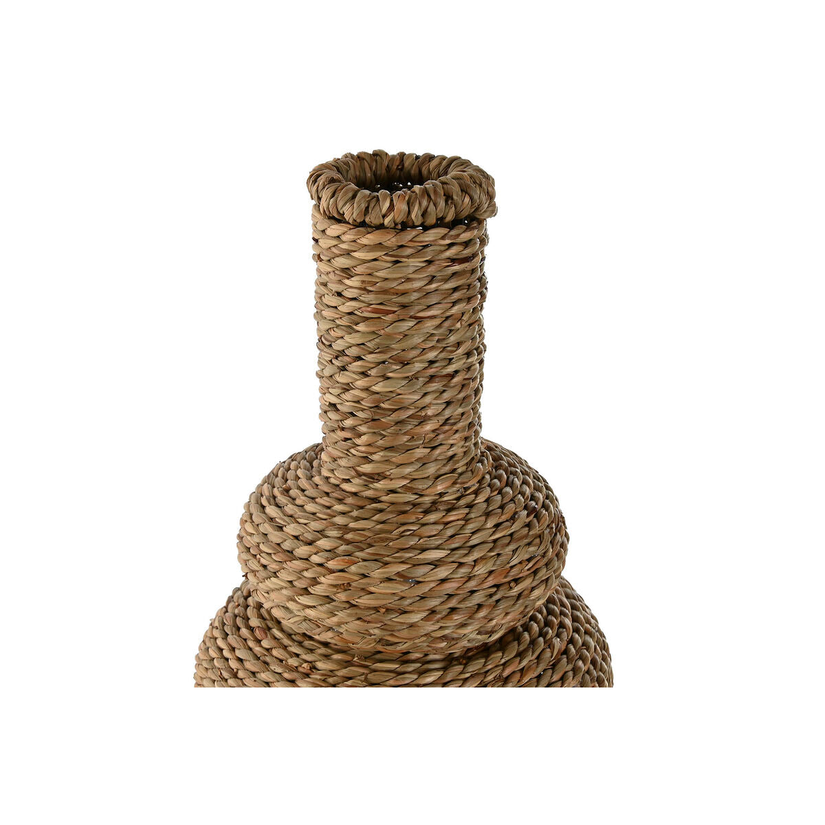 Vase Home ESPRIT Natural Tropical 18 x 18 x 60 cm Home ESPRIT