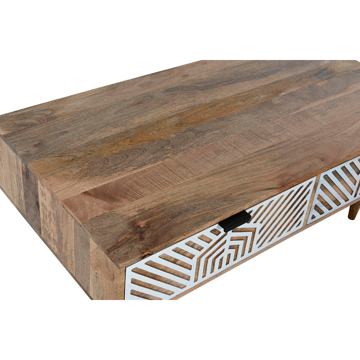 Centre Table Home ESPRIT White Mango wood 115 x 60 x 40 cm