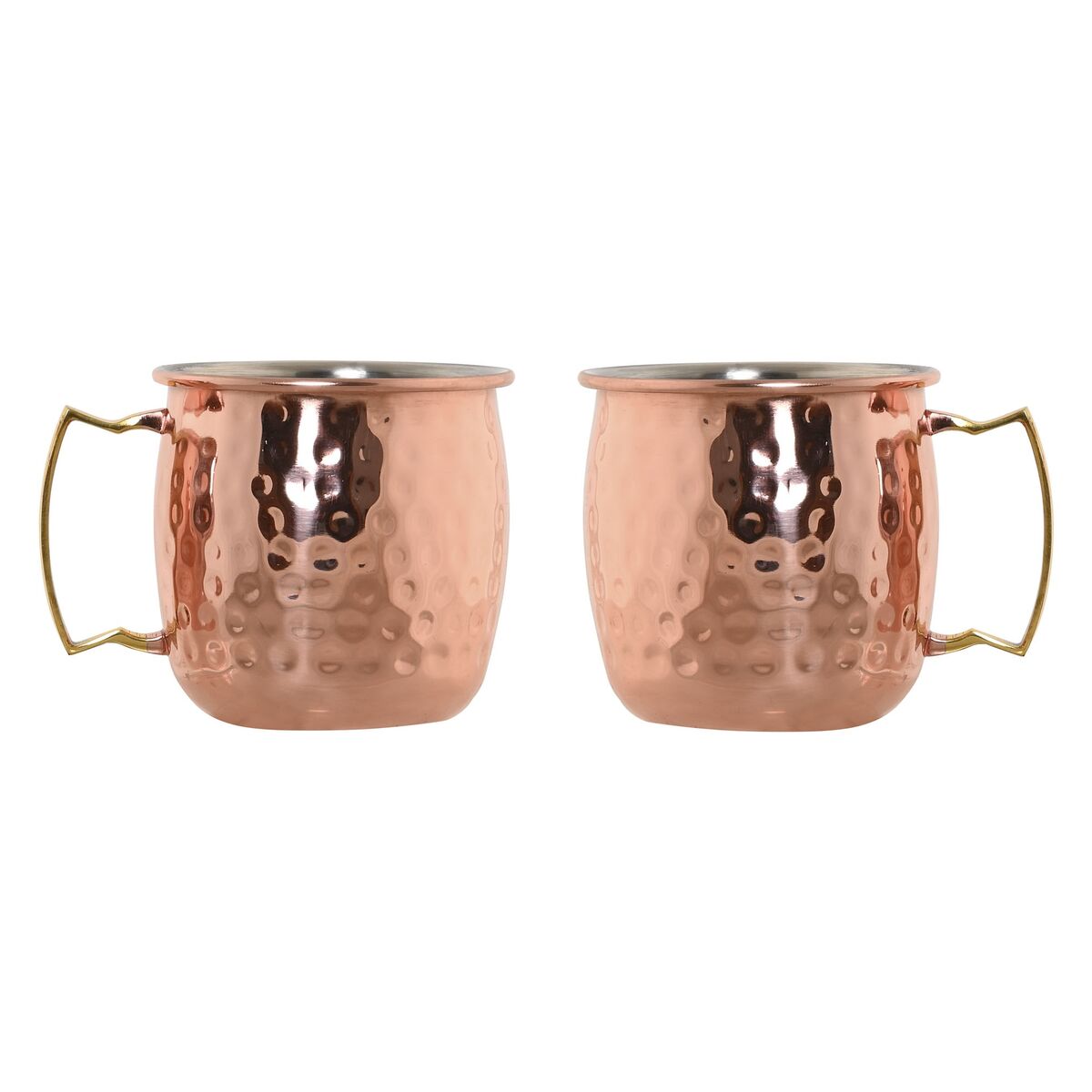 2 Piece Mug Set Home ESPRIT Golden 480 ml - byKim