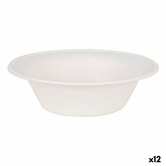 Salad Bowl Viejo Valle White 950 ml Salad Bowl (12 Units) ø 21 cm (50 pcs) Viejo Valle