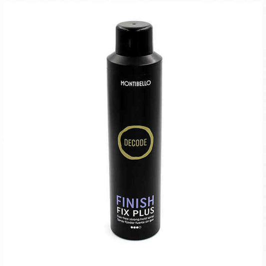 Hairspray Without Gas Decode Finish Fix Plus Montibello (250 ml) Montibello