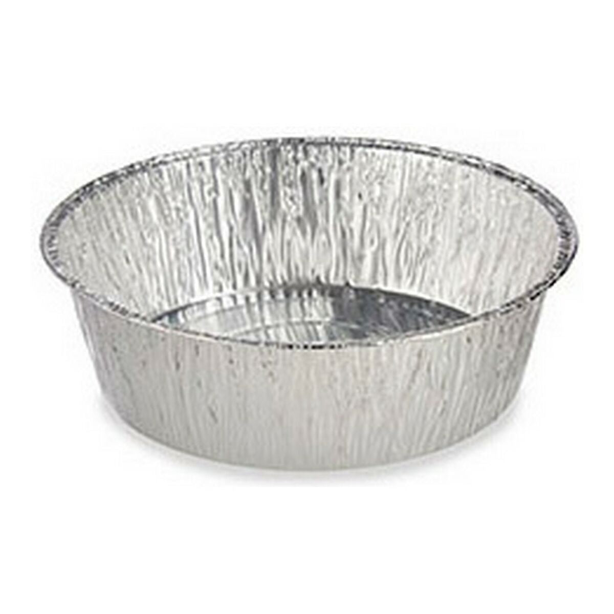 Set of trays Silver Aluminium 25 x 8 x 25 cm (Ø 20 x 7 cm)