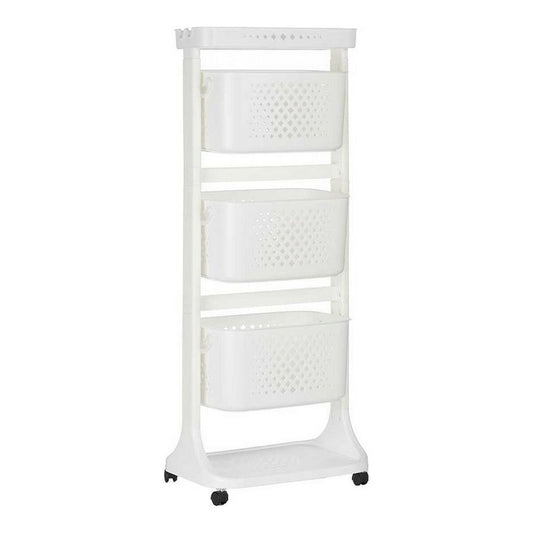 Vegetable trolley White polypropylene (33 x 112 x 44 cm) Kinvara