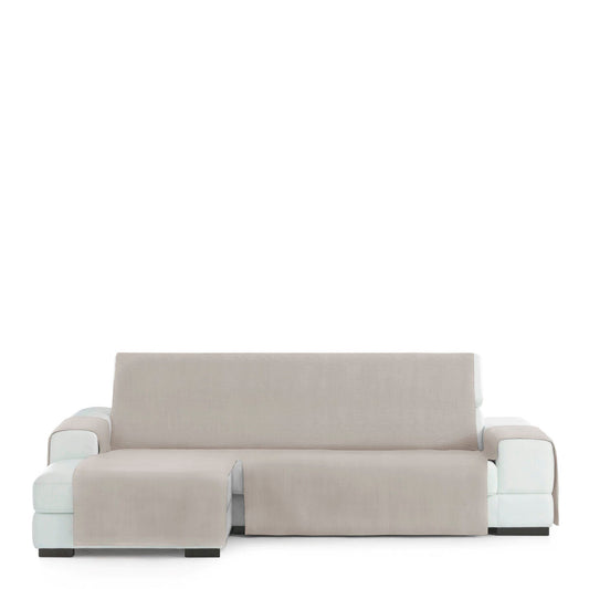 Right short arm chaise longue cover Eysa LEVANTE Beige Linen 100 x 110 x 290 cm Eysa