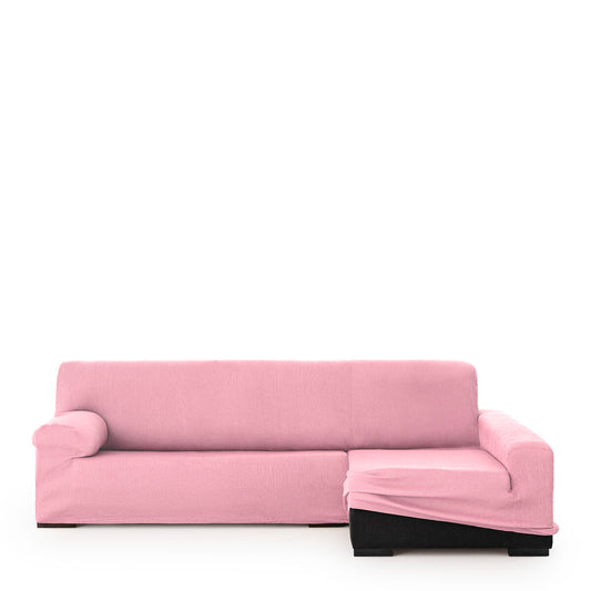 Right long arm chaise longue cover Eysa ULISES Pink Light Pink 170 x 110 x 310 cm Eysa