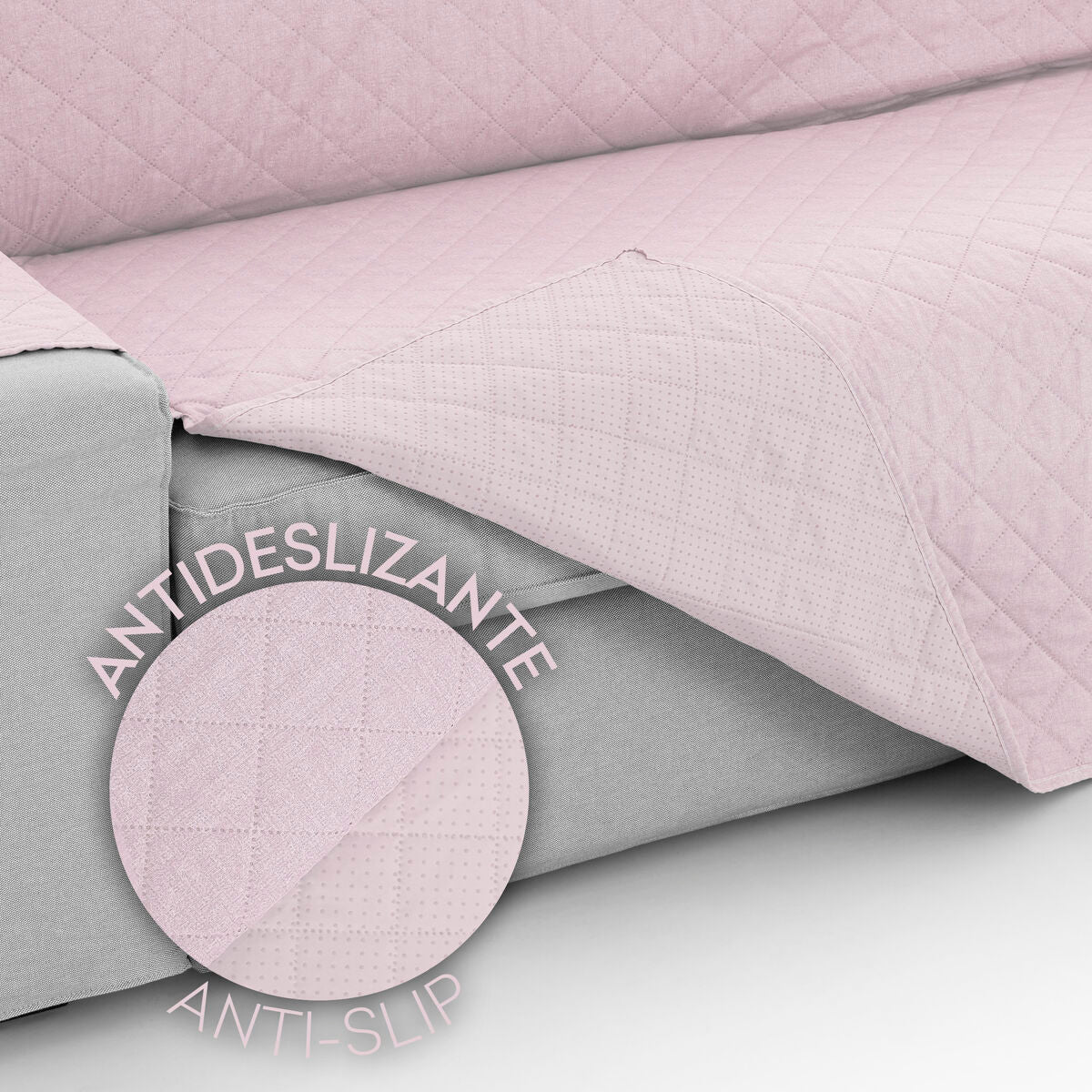 Sofa Cover Eysa MONTBLANC Pink 100 x 110 x 120 cm Eysa