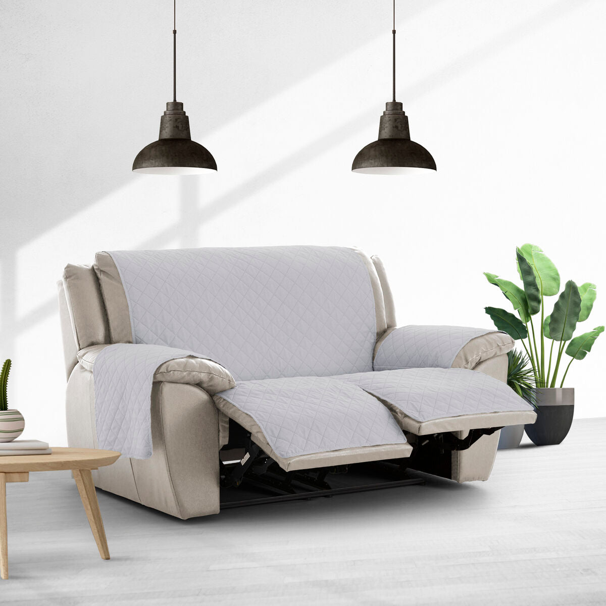 Sofa Cover Eysa MONTBLANC Grey 100 x 110 x 120 cm Eysa