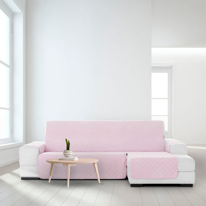 Right short arm chaise longue cover Eysa MONTBLANC Pink 100 x 110 x 240 cm Eysa