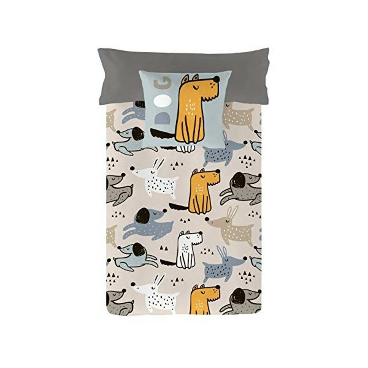 Nordic cover Costura Dogs Single (150 x 220 cm) Costura