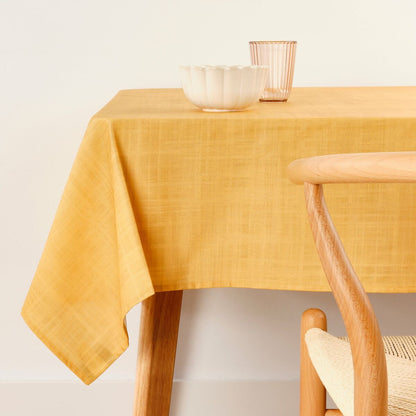 Tablecloth Belum Liso Mustard 300 x 155 cm