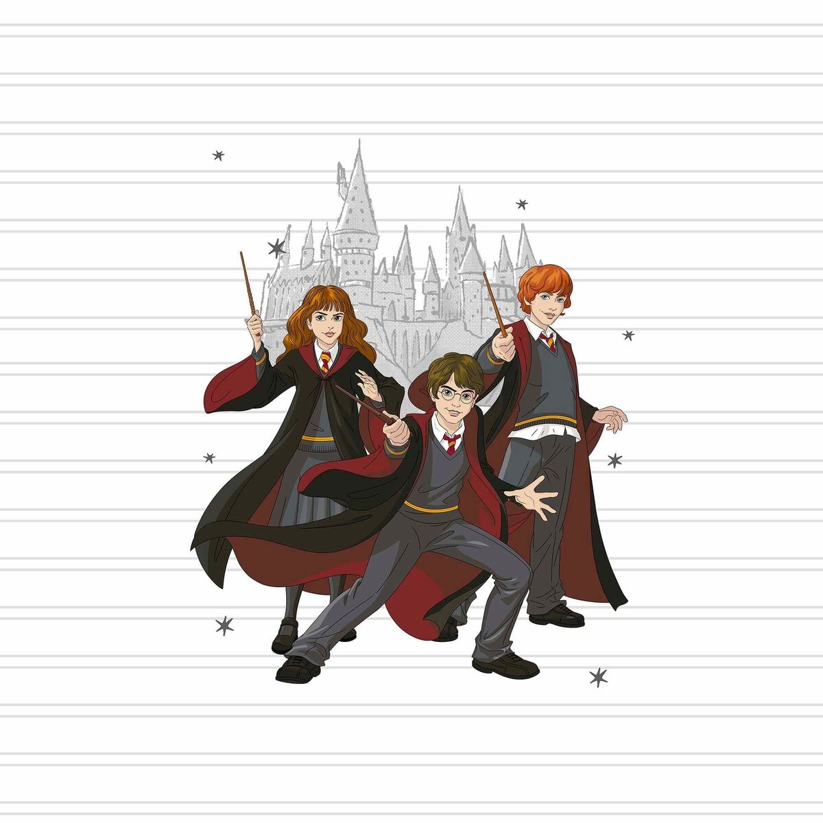 Nordic cover Harry Potter Team Multicolour 175 Threads 180 x 220 cm Single