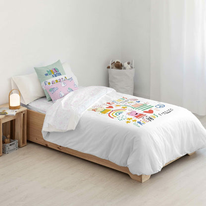 Nordic cover Peppa Pig Together Multicolour 175 Threads 155 x 220 cm