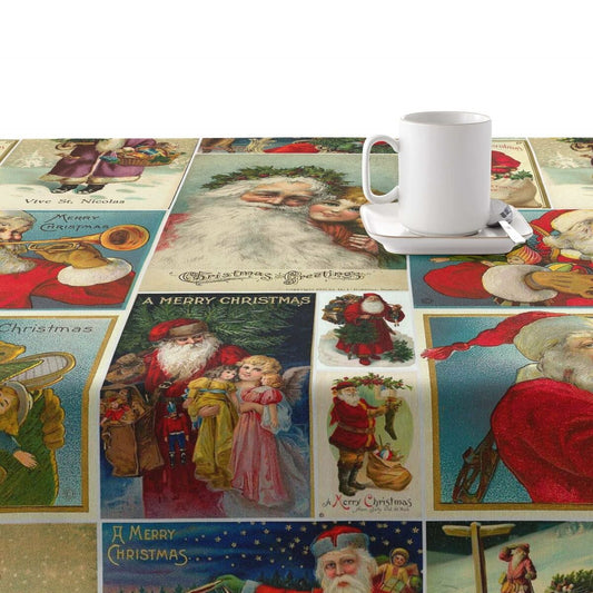 Stain-proof resined tablecloth Belum Vintage Christmas Multicolour 300 x 150 cm