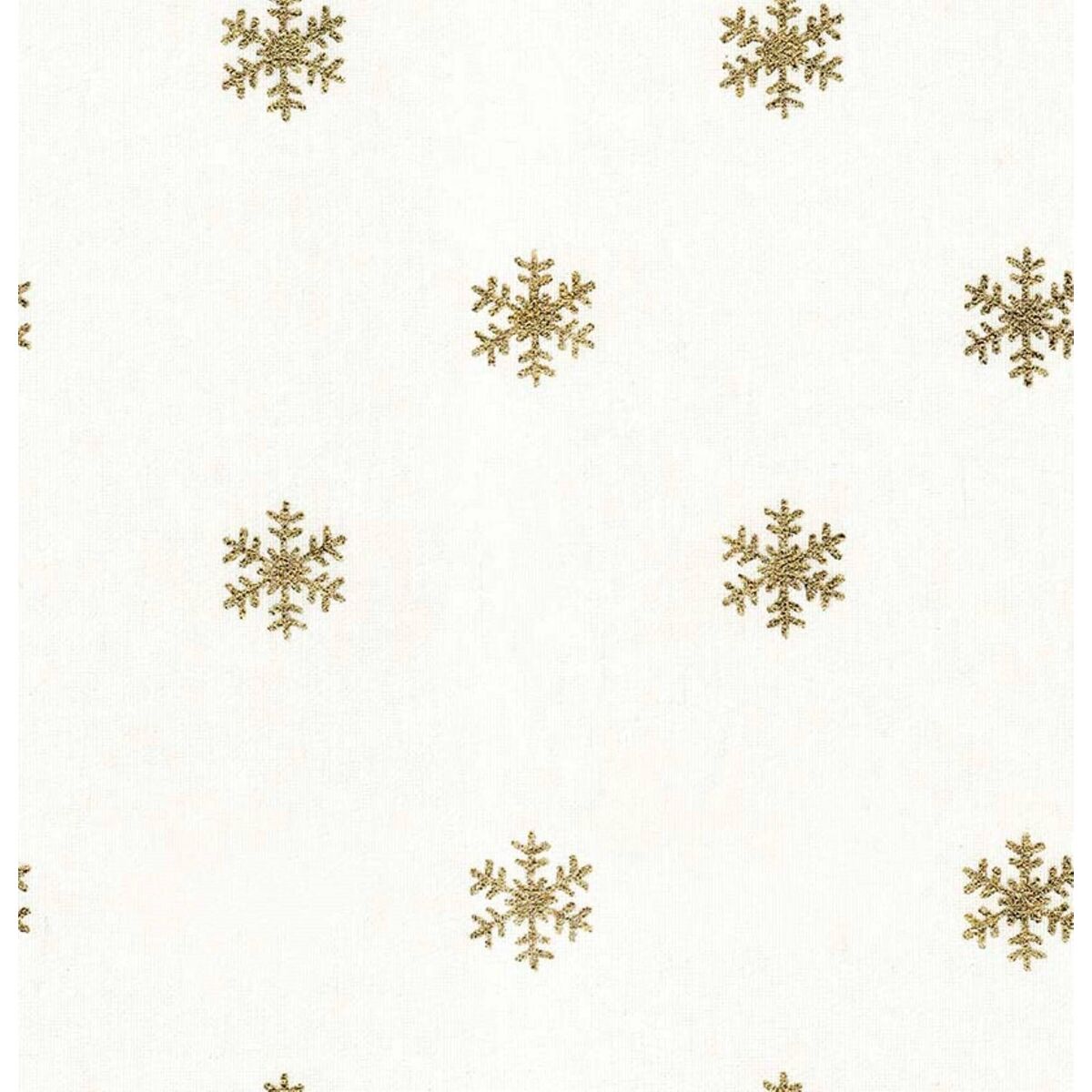 Stain-proof resined tablecloth Belum Snowflakes Gold Multicolour 250 x 150 cm