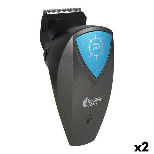 Hair Clippers LongFit Care 360° rotating head (2 Units)